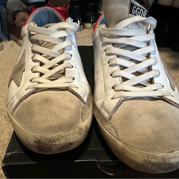 Men’s used Golden Goose sneakers size 10 - Picture 6 of 9
